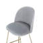 Bethel Upholstered Counter Stool with Metal Frame-783708696