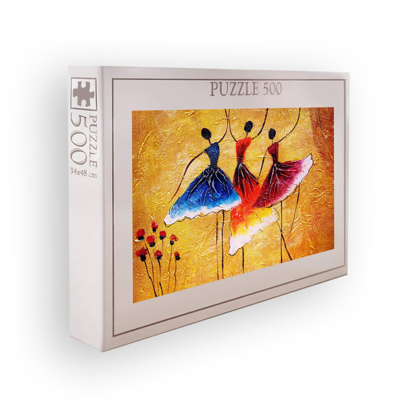 500-Piece Puzzle, 100% Cardboard, 18.9 x 13.4 inches | Box Size: 13.2 x 9.1 x 2.0 inches | Perfect for Family Fun & Relaxation, High-Quality, Durable Pieces for Easy Assembly, Ideal Gift for Puzzle Lovers