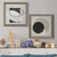 Moderniste Neutre III, ensemble de 2 reproductions d'art sur toile encadrées-1143163483-1143163481