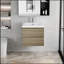 Meuble-lavabo mural 30 po avec lavabo, meuble-lavabo mural moderne-352380903