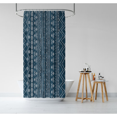 Geometric Shower Curtain