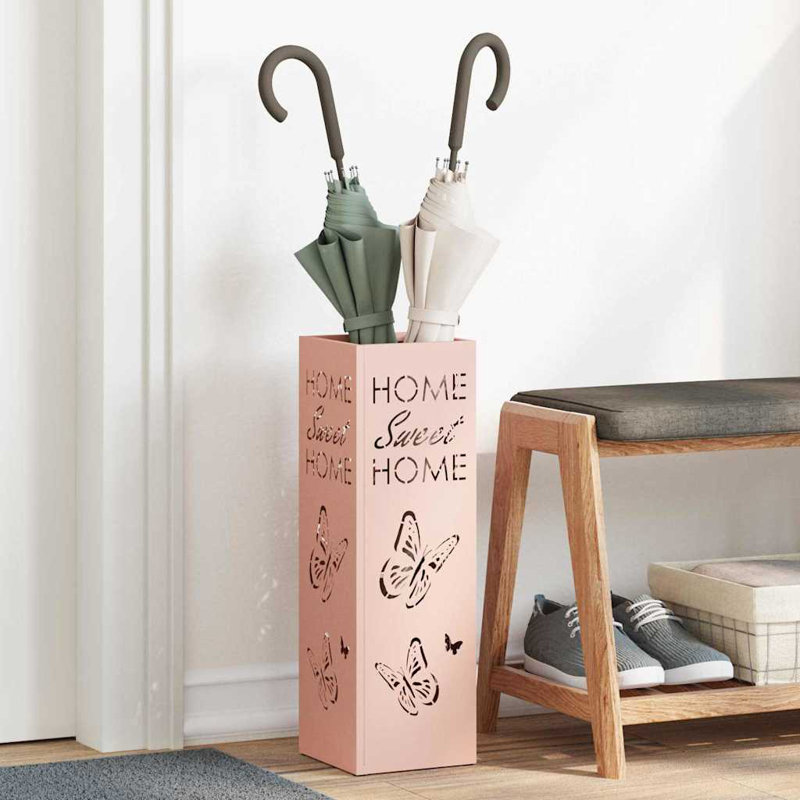 Latitude Run Steel Storage Tub & Tote, Pink