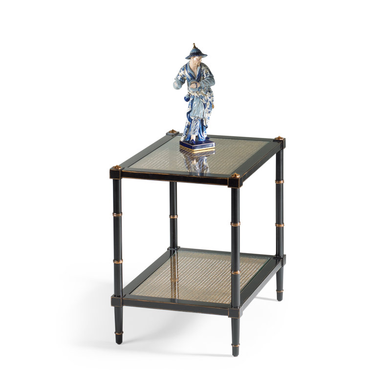 Glass End Table