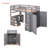 Loft Bed With Drawers,Desk,And Wardrobe-656528052-656528055