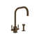 Holborn™ Single Hole U-Spout Kitchen Faucet With Square Body And Sidespray