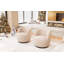 Fauteuil demi-tonneau pivotant Nen Boucle-2062154088