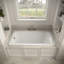 60'' x 32'' Acrylic Soaking Drop-In Bathtub, Drain Included-97545296