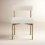 Chaise rembourrée H 19,75 po Freida-449450206-449450204