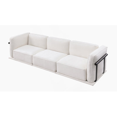 3-Seater Modular Fabric Sofa, Including A Corner Module And Multiple Independent Seating Areas