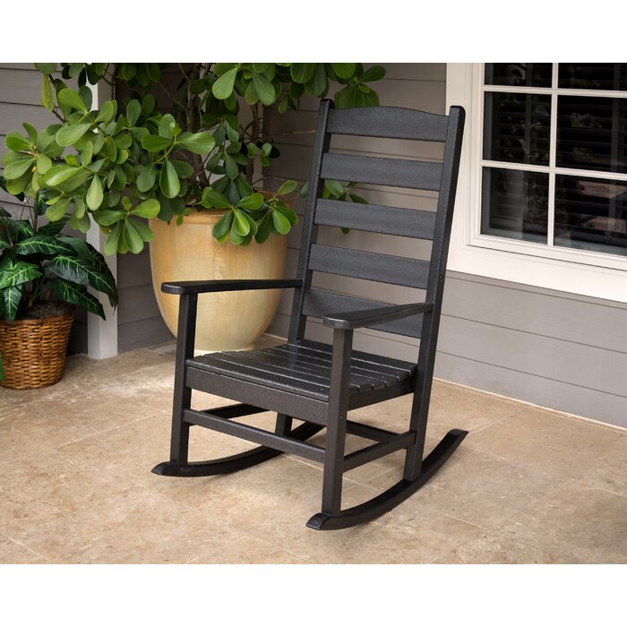 POLYWOOD® Shaker Rocking Chair & Reviews | Wayfair