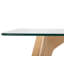Dining Table HUDSON II Transparent 180 cm 90 cm Glass
