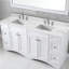 73 dessus de meuble-lavabo double 73