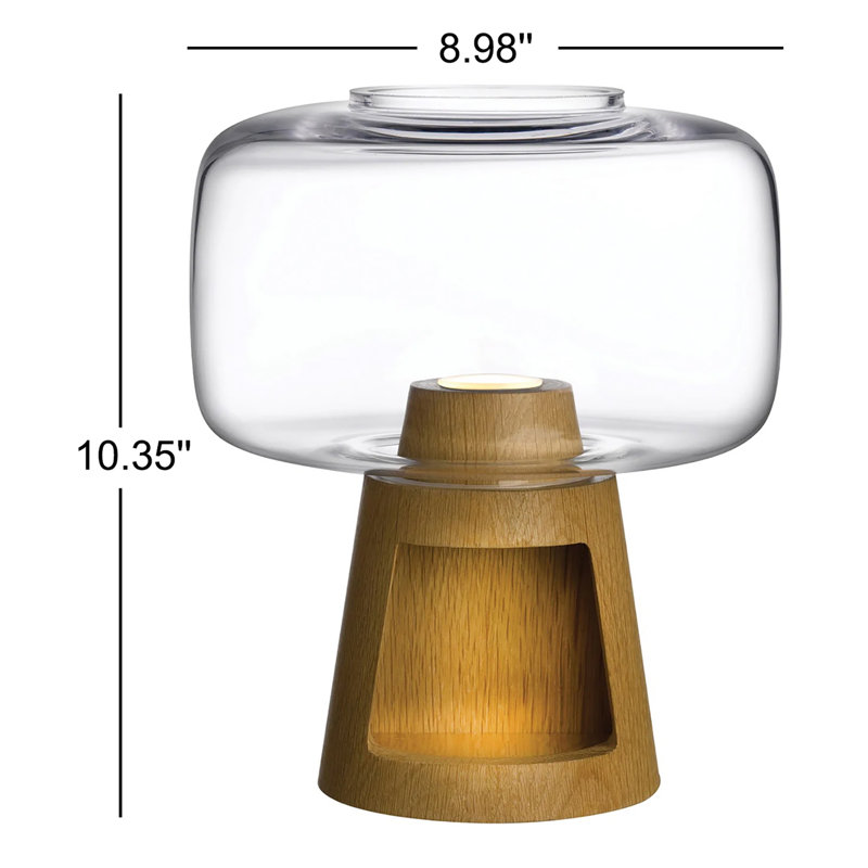 Tree Table Lamp, Clear