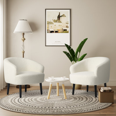 Bayville Upholstered Barrel Chair