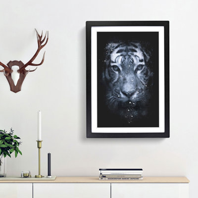 Tiger Portrait - Framed Print