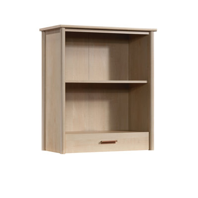 Library Hutch, Brown Finish