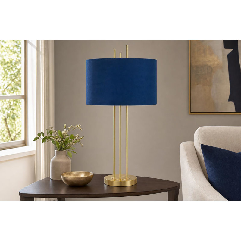 Lampe de table Velvet Radiance - plaqué or - ensemble de 2
