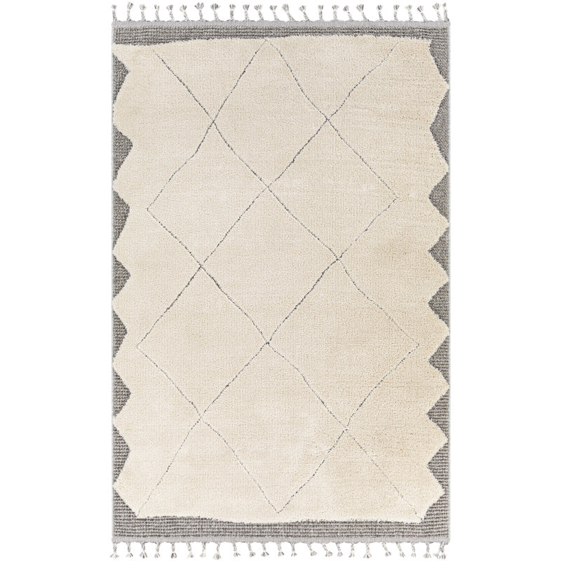 Moroccan Indoor Rug, Rectangle 9'6" x 12'
