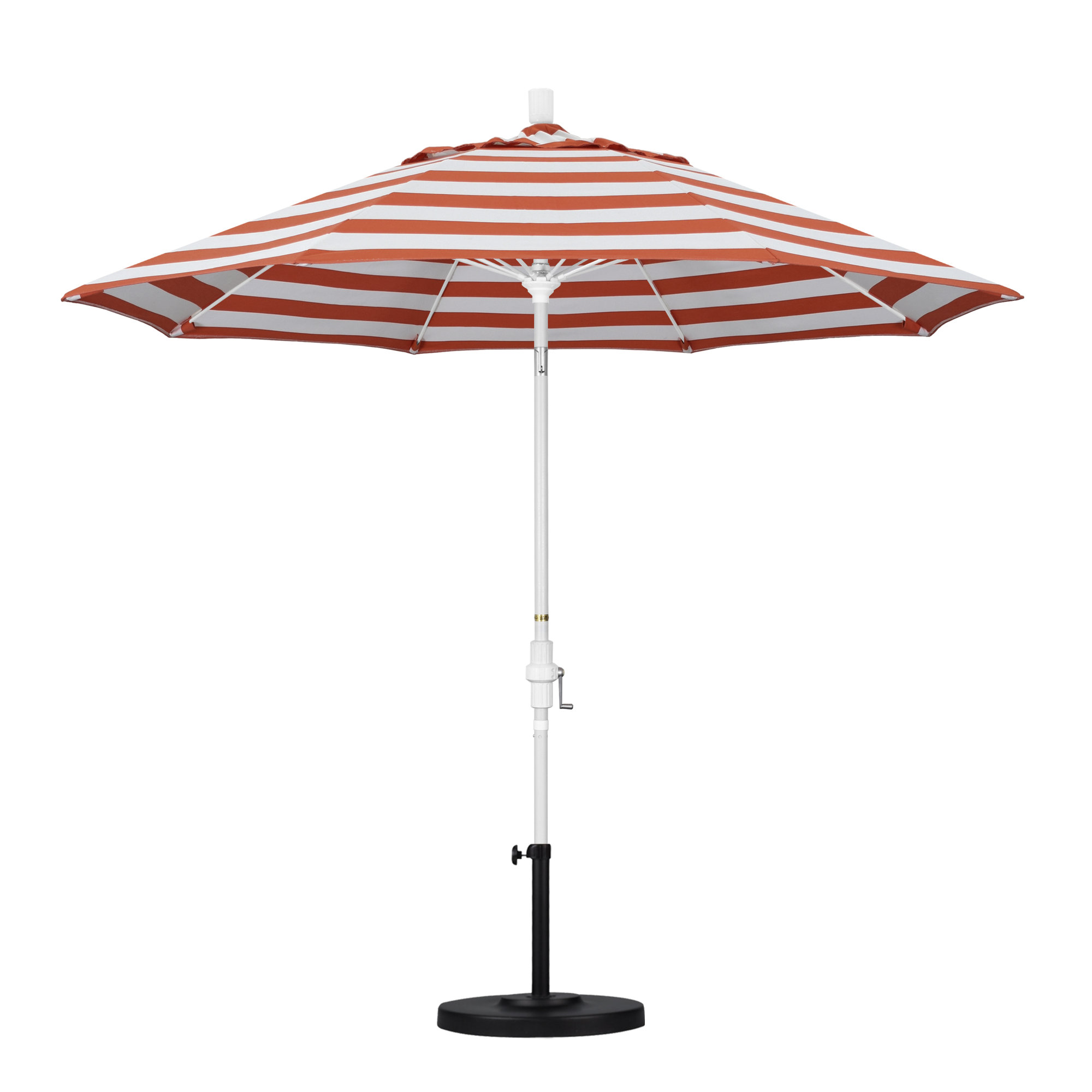 Roverta 9' Market Sunbrella® Umbrella, Cabana Regatta Sunbrella®, Black