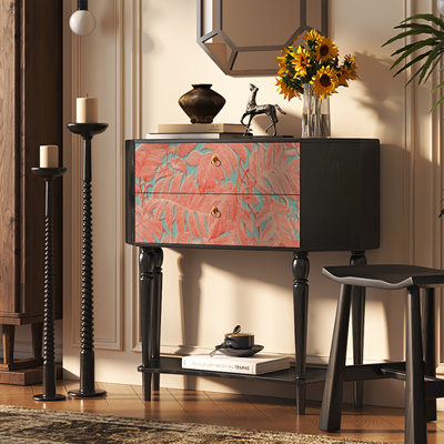 33.5'' Retro Style Storage Cabinet Sideboard