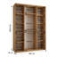 3 Door Manufactured Wood Wardrobe-2144245744-2144245745