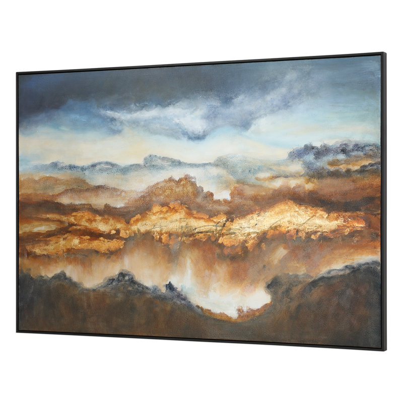 " Valley Of Light " by PH Burchett Painting Print