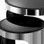 Side Table Piemonte Polished SS S/2-Glass L