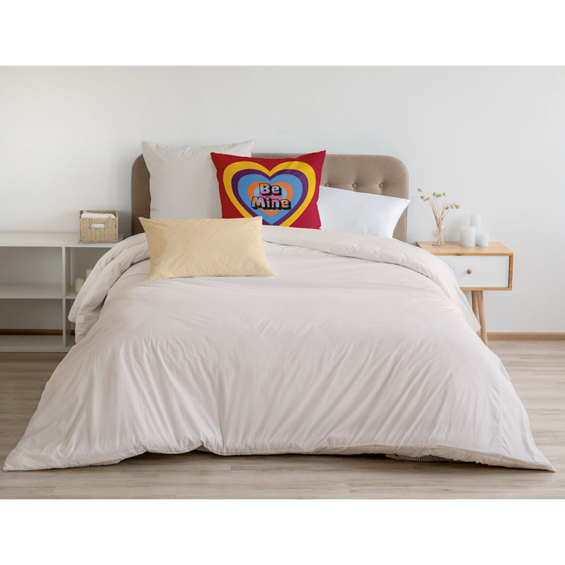 Coussin décoratif en polyester, H 18 po x l 18 po, Square