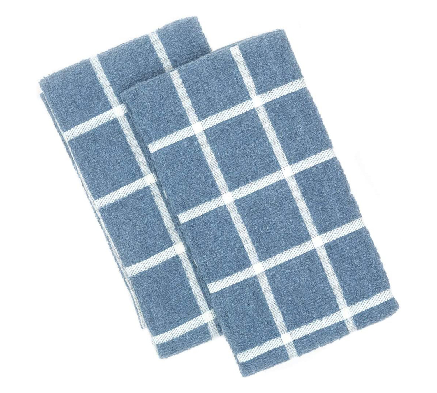 Now Designs Ripple Absorbent Terry Cotton Kitchen Towels Sage