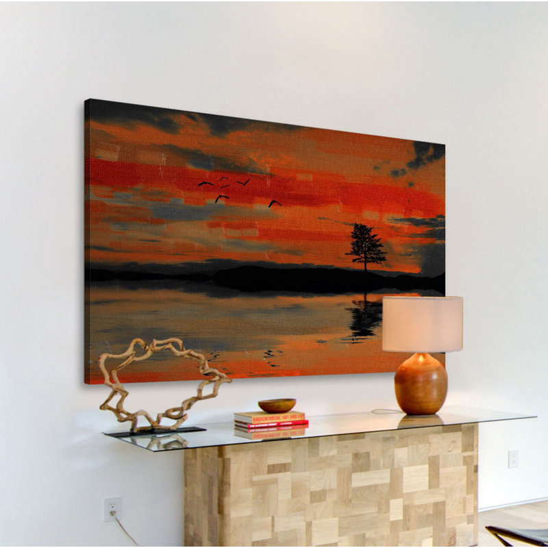 «Sutton», reproduction sur toile tendue, H 20 po x l 30 po x P 1,5 po