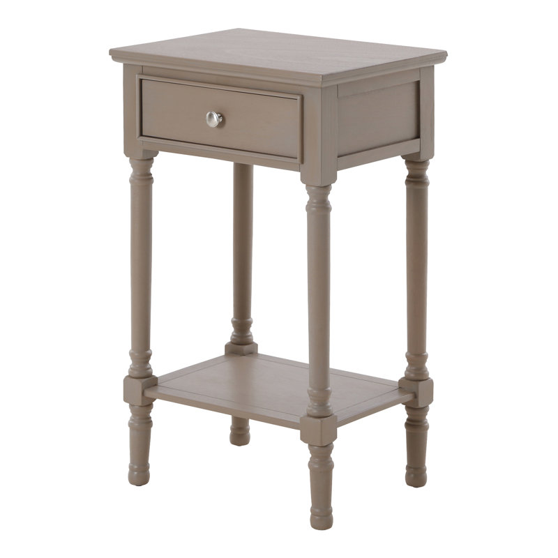 Bobby Jones End Table, Taupe