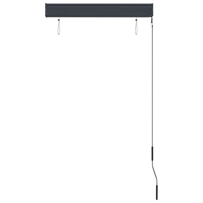 Store occultant avec store à manivelle pour bureau, Crème, crème, L 31,5 po