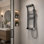 Modern Dual-Height Thermostatic Shower System With 4 Functions with Shelf Led Display with Bathtub Faucet Adjustable Showerheads for Adults & Kids