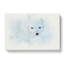 Winter Fox In Abstract - Wrapped Canvas-55302064