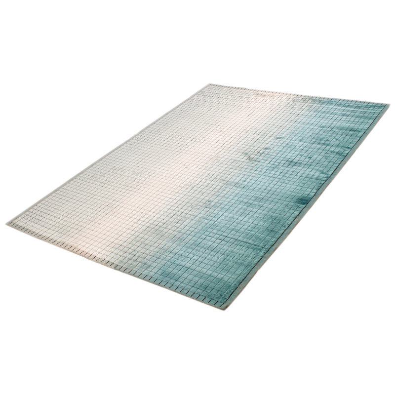 Tapis turquoise Elysian 6 pi 7 po x 9 pi 3 po