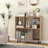 Open Shelf Bookcase Mid Century Modern Cube Bookshelf With 4 Compartments-1475263573
