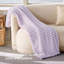 Jeté de lit en flanelle pour fille, couverture douce et confortable 300 g / m² pour dortoir et décoration intérieure, brouillard lavande, cadeau toutes saisons-116397900-116397902