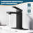 Single-Hole Bathroom Faucet with Drain Assembly-92363207