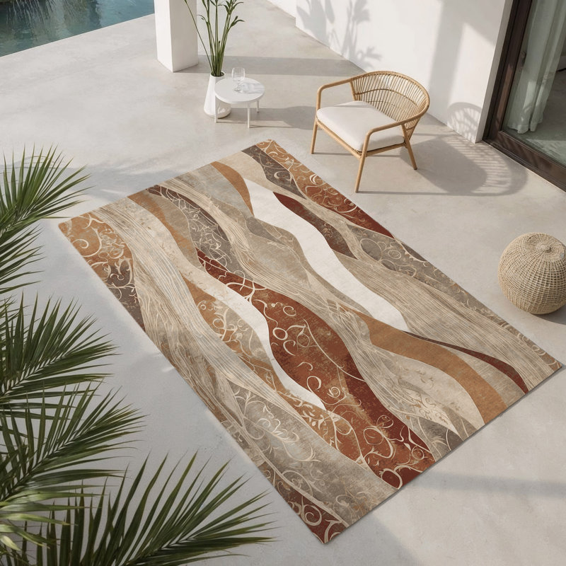Tapis intérieur et extérieur, Rectangle 4pi x 6 pi