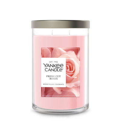 Signature Fresh Cut Roses Scented Tumbler Candle