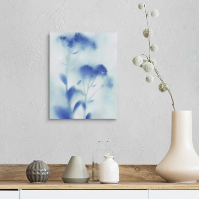 «Mist Meadow Flowers I», reproduction d'art sur toile