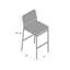 Tabouret de 30 po Hughes