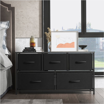 Commode pour enfant 5 tiroirs l 39,4 po Kathiria