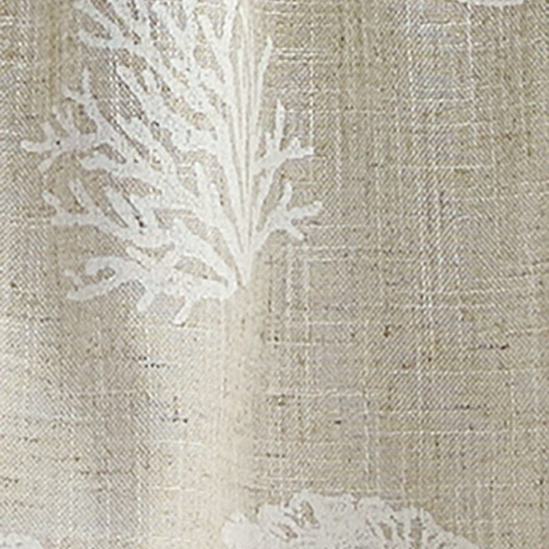 Wymer Tailored Window Valance, Linen