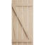 Volets rustiques à quatre planches espacées avec planche en Z (par paire)-88967510-88966779-71284331