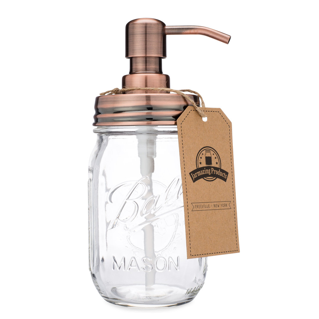 Mason Jar Soap & Lotion Dispenser Jarmazing Products