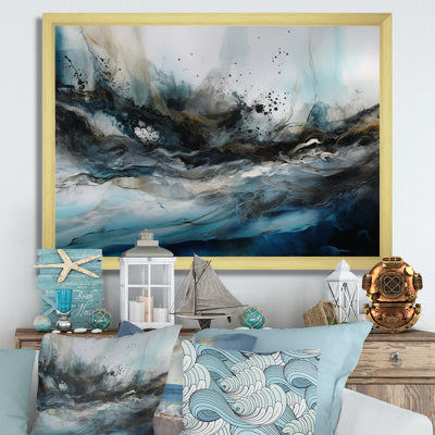 Stagbriar bleu et l'essence de la nature III sur toile