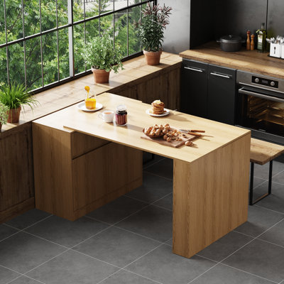 Folding Extendable Dining Table