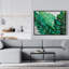 «Three Big Exotic Plant Leaves», reproduction sur toile