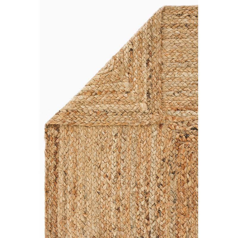 Rocio Geometric Hand Knotted Indoor / Outdoor Area Rug, Rectangle 3'11" x 5'10"